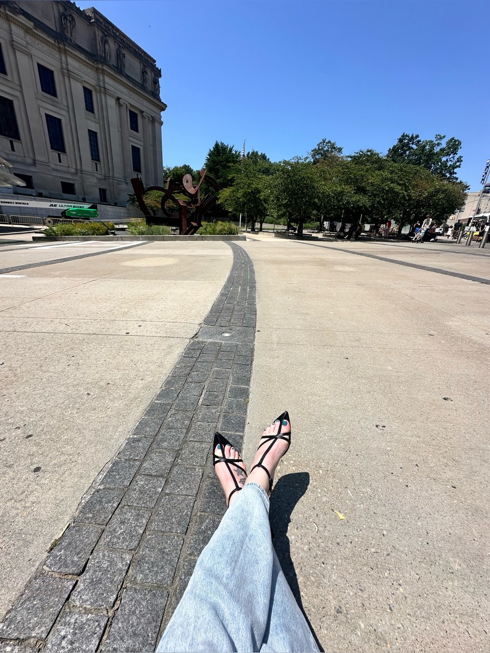 Black sandals